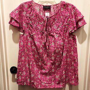 NEW WITH TAGS WOMEN'S LANE BRYANT BLOUSE SIZE 14